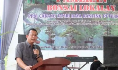 Wabup BBS Hadiri Pameran dan Kontes Bonsai di Petaling Jaya