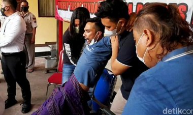 Pecatan Polisi Ini Menguntit Anak Bupati Hingga Tabrak Gerbang Mapolres, Begini Nasibnya...