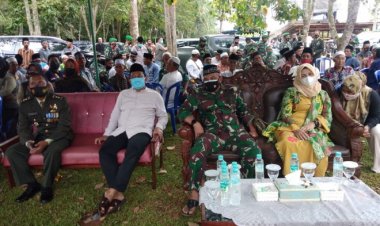 Wabup Muarojambi Melayat ke Rumah Duka Sertu Fahmi