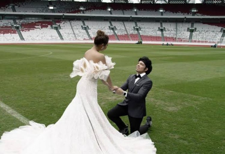 Sah! Aurel dan Atta Halilintar Resmi Menikah, Disaksikan Jokowi dan Prabowo