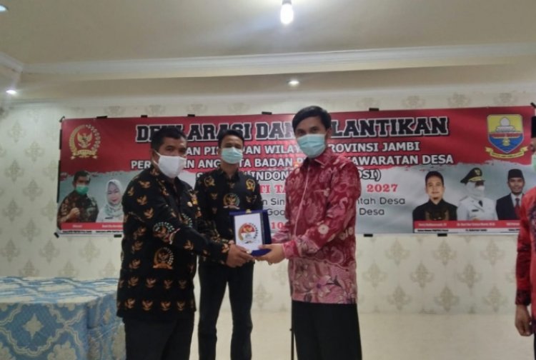 Hadiri Pelantikan DPW Pengurus BPD, Edi Purwanto: Mari Kita Sama- sama Awasi Pembangunan di Wilayah Kita