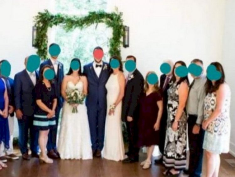 Bikin Bingung, Ibu Pengantin Pria Gunakan Gaun Putih Mirip dengan Pengantin Wanitanya