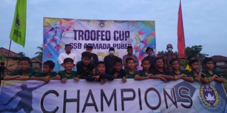 Anggota DPRD Muarojambi Zulkifli Hadiri Turnamen Troofeo Cup SSB Armada Puber