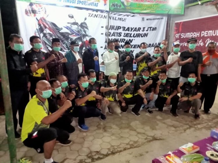 Wabub BBS Hadiri Pengukuhan Pengurus PTMSI Jaluko