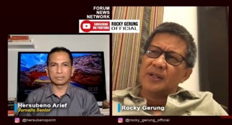 Viral! CCTV Munarman di Hotel, Rocky Gerung: Terlihat Kekuasaan Menyusun Rencana Ingin Memojokkan Munarman