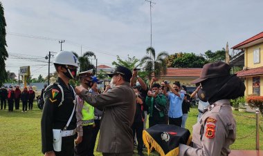 Gelar Apel Idul Fitri, Bupati Bungo: Kesiapan Polri untuk Cegah Mudik Lebaran