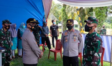 Cek Pospam Bersama Dandim, Kapolres Bungo: Pemerintah Minta Tunda Mudik Dulu