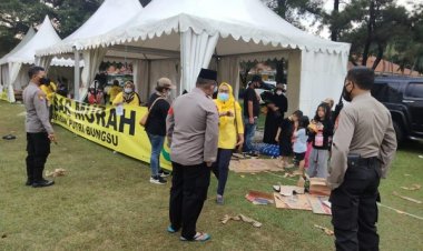 Kegiatan Bazar Ramadan di Depok Dibubarkan Polisi, Ini Penyebabnya....