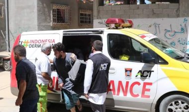 Viral! Ambulans Padang Bantu Warga Palestina, Gubernur: Itu Sumbangan Masyarakat Kota Padang