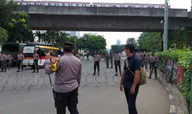 Aksi Bela Palestina di Depan Kedubes AS Jakarta, Polisi Kerahkan 3.162 Personel