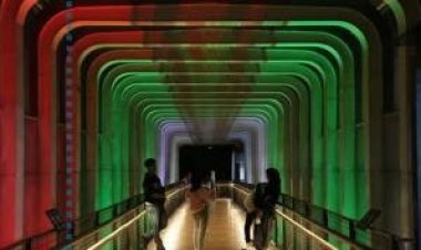 Bendera Palestina Menyala Terang JPO di Jakarta, Anies: Solidaritas untuk Saudara Kita Rakyat di Jalur Gaza