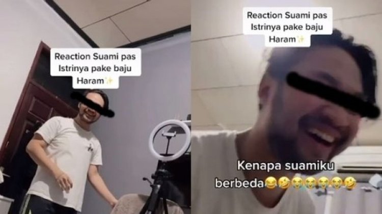 Viral! Reaksi Suami saat Istri Pakai Baju Haram Bikin Ngakak: Ngapain Sih lu?