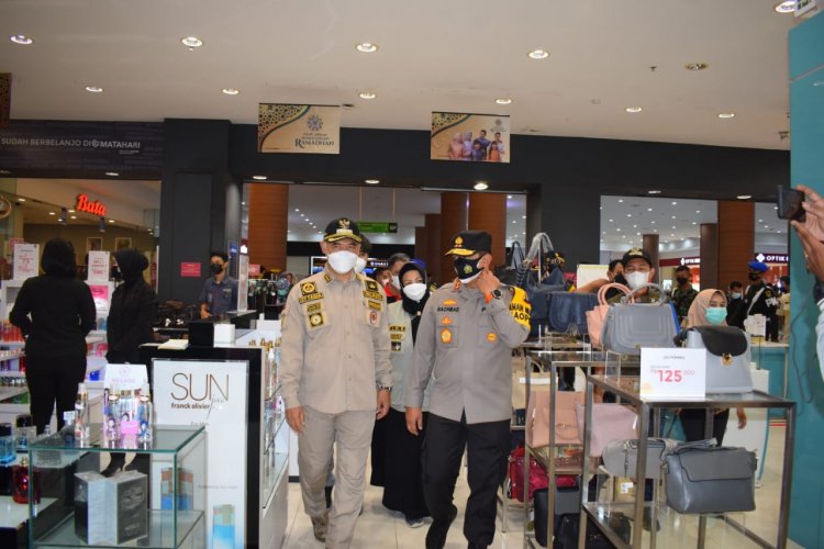 Jelang Lebaran, Kapolda dan Walikota Jambi Cek Kesiapan Pusat Perbelanjaan