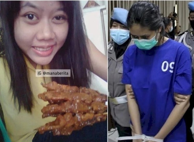 Viral! Ini Dia Si Cantik Nani Pengirim Sate Sianida ke Aiptu Tomi