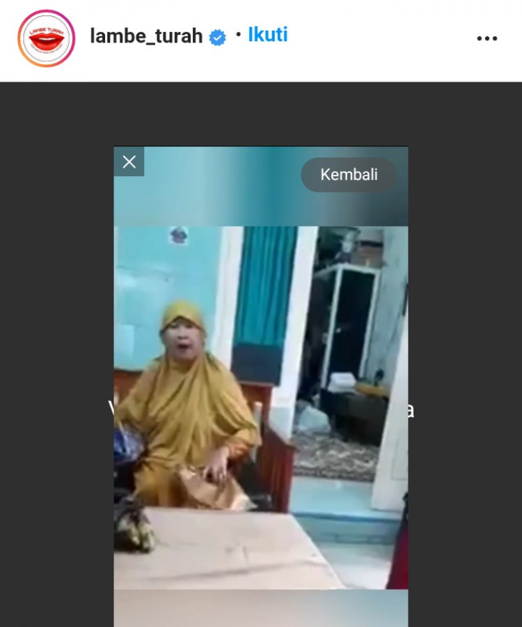 Viral! Emak-emak Ngamuk dan Lempar Pesanan ke Kurir saat COD, Netizen: Pakaian Rohani, Kelakuan Roh Halus