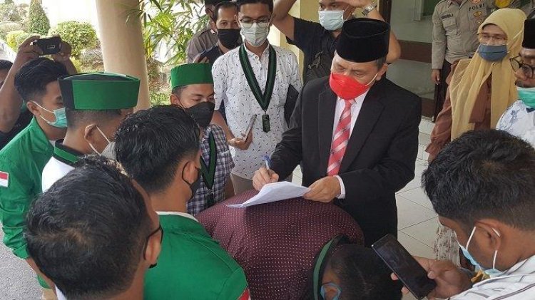 HMI dan OKP Aksi Bela Palestina, Desak Jokowi Terus Mendorong agar Israel Diberikan Sanksi Embargo