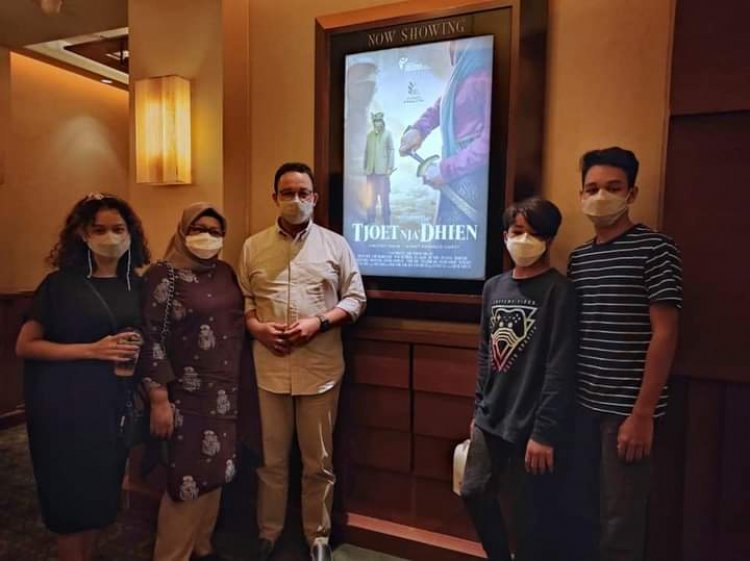Usai Menonton Film Tjoet Nja’ Dhien, Anies: Bayangkan Bila Kita Hidup di Masa itu, Ada di pihak Manakah Kita?
