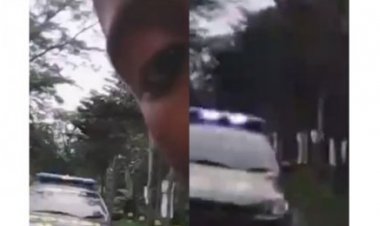 Viral! Bocah Ini Masih Sempat Ngevlog Meski Lagi Dikejar: Woy Diuber Polisi, Kita Diuber Polisi Tolong, tolong....