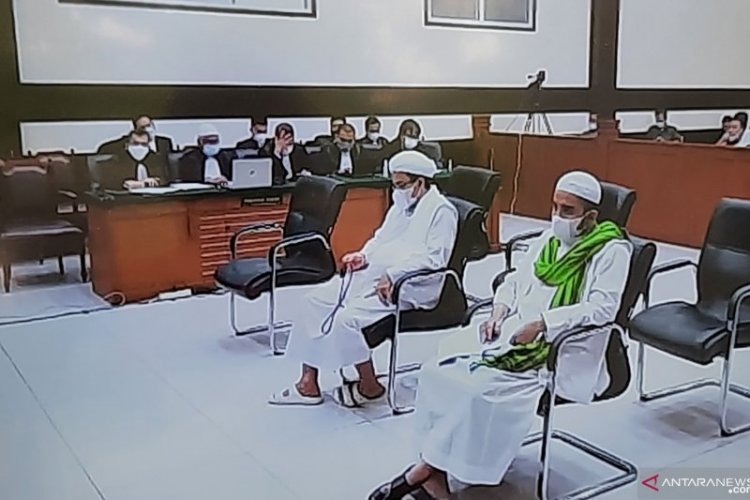 Habib Rizieq Shihab Dituntut Enam Tahun Penjara Kasus RS UMMI