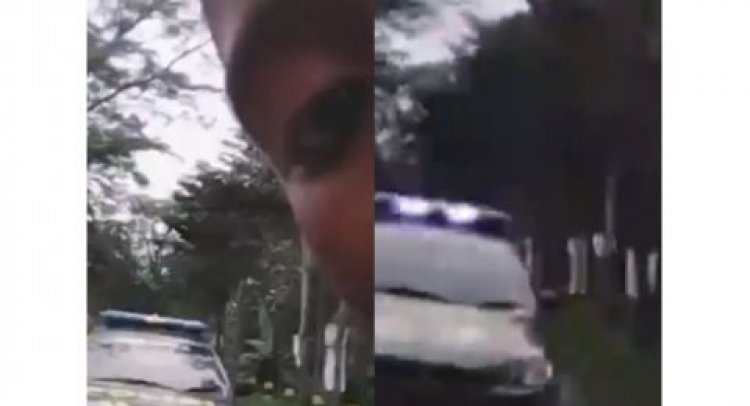 Viral! Bocah Ini Masih Sempat Ngevlog Meski Lagi Dikejar: Woy Diuber Polisi, Kita Diuber Polisi Tolong, tolong....