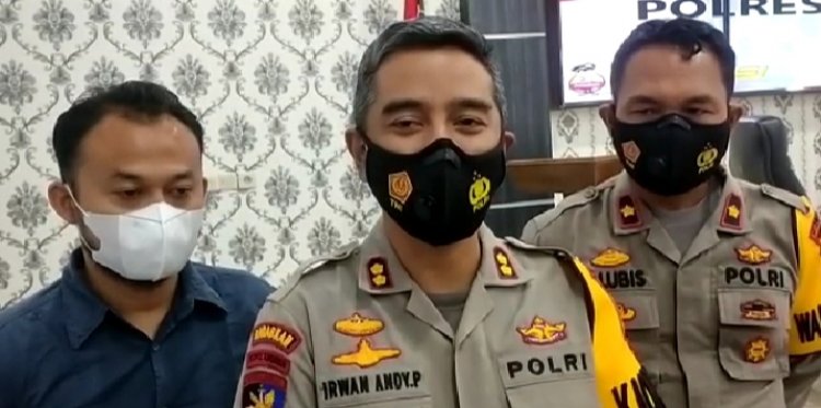 Kapolres Pastikan Proses Kontraktor Pembangunan Jembatan Merangin