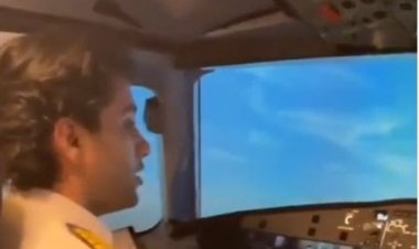 Viral! Pilot Ngaji Ayat Alqur'an di Kokpit, Netizen: Masya Allah Adem Dengernya