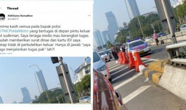 Viral! Kisah Dokter Ini Dilarang Lewat Saat Penyekatan PPKM Darurat: Padahal Mau Dinas bukan Mau Jalan-jalan.....