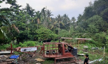Viral, Pria Tak Tamat SD di Jambi Ini Ciptakan Helikopter dari Besi Bekas