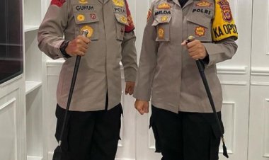 Viral! Suami Istri sama-sama Jabat Kapolres, Netizen: Best Couple Officer