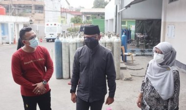 Cek Pasokan Tabung Oksigen, Bima Arya: Ada 5-6 Rumah Sakit yang Pasokannya Besar ini Bisa Bertahan 1-2 Hari