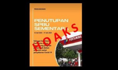 SPBU Tutup Hari Ini hingga 17 Juli 2021? Begini Penjelasan Pertamina....