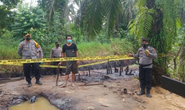 Razia Gabungan Sumur Ilegal di Muarojambi, Aparat Tidak Menemukan Satu Pun Pelaku