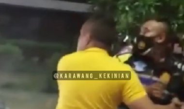 Viral Pria Ini Terobos Penyekatan Saat PPKM Darurat: Kenapa Mobil Itu Diloloskan...