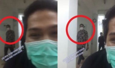 Viral! Pria Ini Kaget Bukan Kepalang Disidak Pemilik Kos, Netizen: Ternyata Pemilik Kosan Bapak Menteri