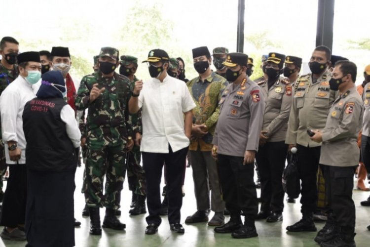 Panglima Tegaskan TNI Siap Tambah Tenaga Kesehatan bantu Vaksinasi COVID-19