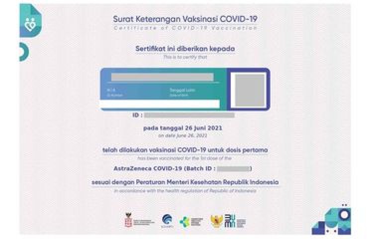 Begini Caranya Ingin Download Sertifikat Vaksinasi Covid-19 Anda....