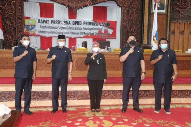 Pj Gubernur: Kritik dan Saran DPRD sebagai Evaluasi Perbaikan Kinerja Pemprov Jambi