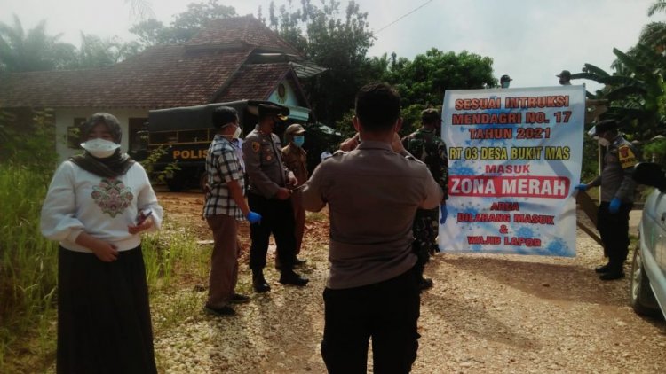 Hanya Karena Belasan Orang Positif Corona, Sungaibahar Muarojambi Ditetapkan Zona Merah