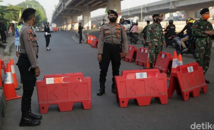 Ada 100 Titik Penyekatan PPKM Darurat Baru, Polisi: Hasil Evaluasi dari Google Mobilitity Terjadi Peningkatan