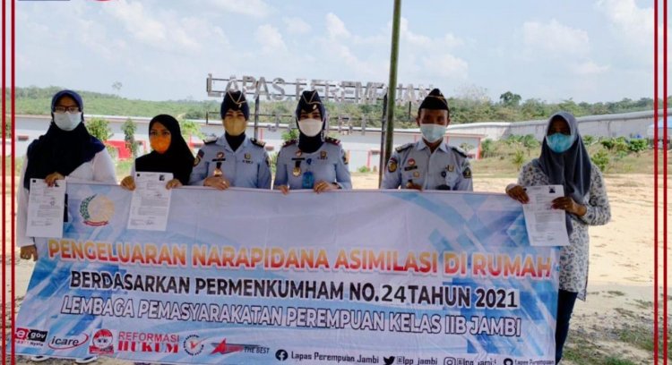 3 Warga Binaan LPP Klas IIB Jambi Lebaran Idul Adha di Rumah