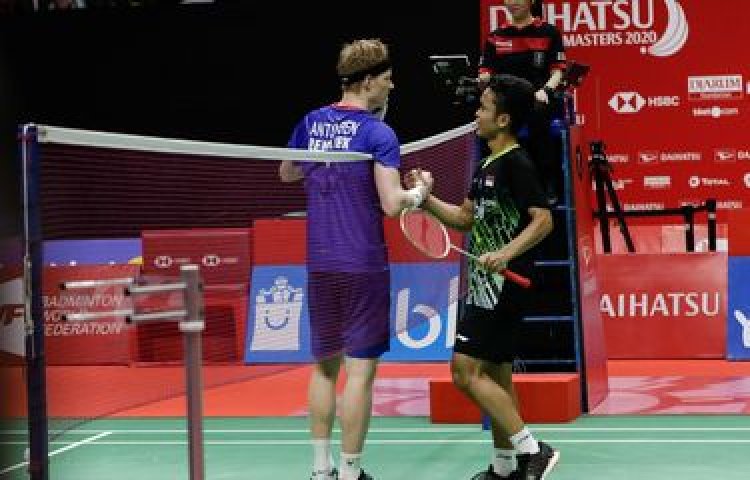 Kalah Telak Terhadap Anthony Ginting, Anderson: Saat Ini Rasanya Sakit....