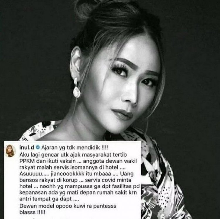 Anggota DPR Dapat Fasilitas Isoman di Hotel, Inul Daratista: Dewan Model Opo Kuwi, Ra Pantes