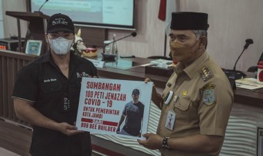 Youtuber Asal Jambi Ini Sumbang 100 Peti Jenazah ke Pemkot Jambi, Fasha: Ya Walaupun Nantinya Ada yang Tidak Digunakan