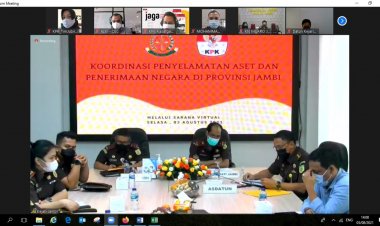 Kejati Jambi Pulihkan Aset Pemda Lebih dari Rp1 Triliun, KPK: Suka tidak Suka, Aset Pemda Harus Bersertifikat Semua