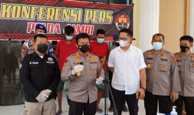 Kerap Peras Nelayan, 2 Perompak Ini Diamankan Tim Ditpolairud Polda Jambi