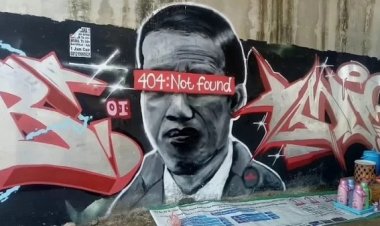 Ini Dia Lokasi Mural Viral Jokowi: 404 Not Found yang Sudah Dihapus