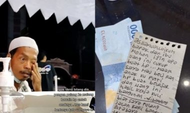 Viral! Ayah Tuna Rungu Demi Belikan HP untuk Anak Rela Jalan Kaki dari Bogor ke Bandung