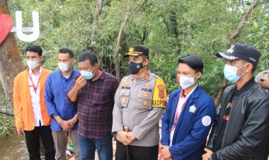 Posko 22 KKN Kebangsaan Serahkan Ekowisata Mangrove ke Pemkab Tanjabtim, Bupati Romi; Kami Teruskan....