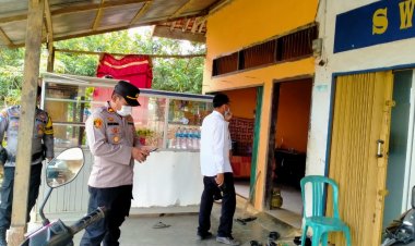 Jemput Warga yang Belum Vaksin, Kapolsek Pamenang: Alhamdulillah Warga Banyak Antusias
