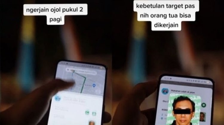 Pemuda Ini Prank Ojol Tua Jam 2 Pagi, Namun Berakhir Begini